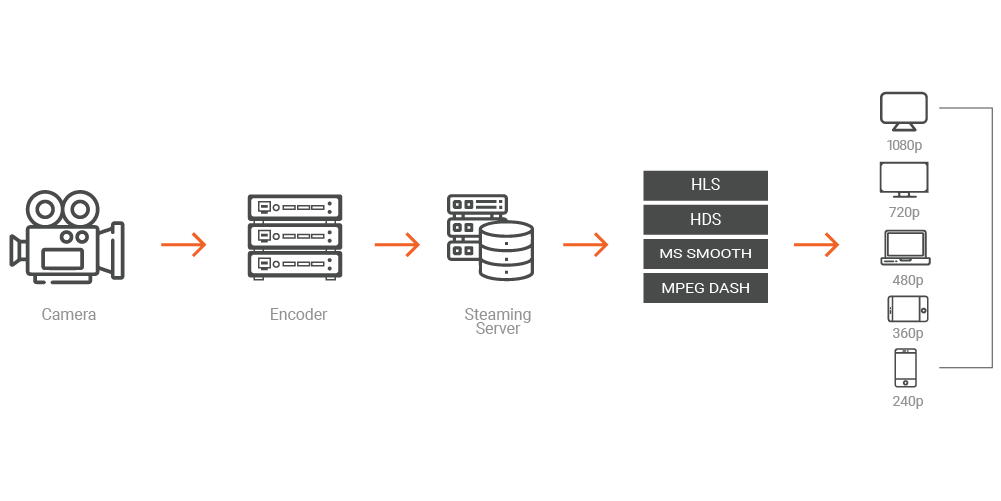 Efficient Live Video Distribution with Multicast or P2P Streaming
